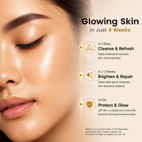 Glow Combo Pack Facewash, Serum, Sunscreen ORUM