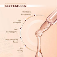Glow Elixir Korean Rice Water Serum with 3% Niacinamide & 1% Alpha Arbutin, 0.5% Ceramide Complex- 30 ML ORUM