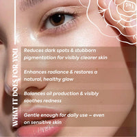 Glow Elixir Korean Rice Water Serum with 3% Niacinamide & 1% Alpha Arbutin, 0.5% Ceramide Complex- 30 ML ORUM