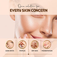 Glow Elixir Korean Rice Water Serum with 3% Niacinamide & 1% Alpha Arbutin, 0.5% Ceramide Complex- 30 ML ORUM