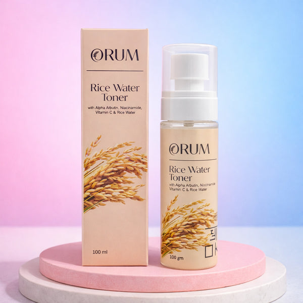 Rice Water Face Toner with Niacinamide, Alpha Arbutin & Vitamin C- 100ML